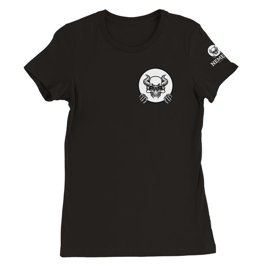 The "Here We Logo" Premium Womens Crewneck T-shirt