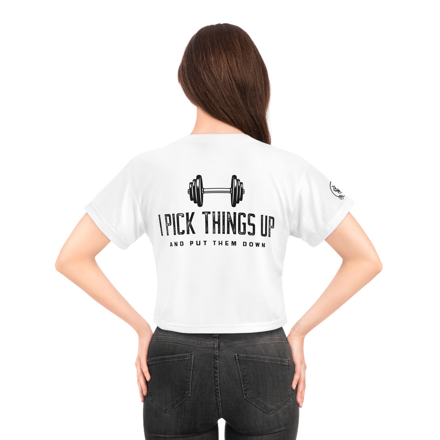 The "Strong Things" Crop Tee