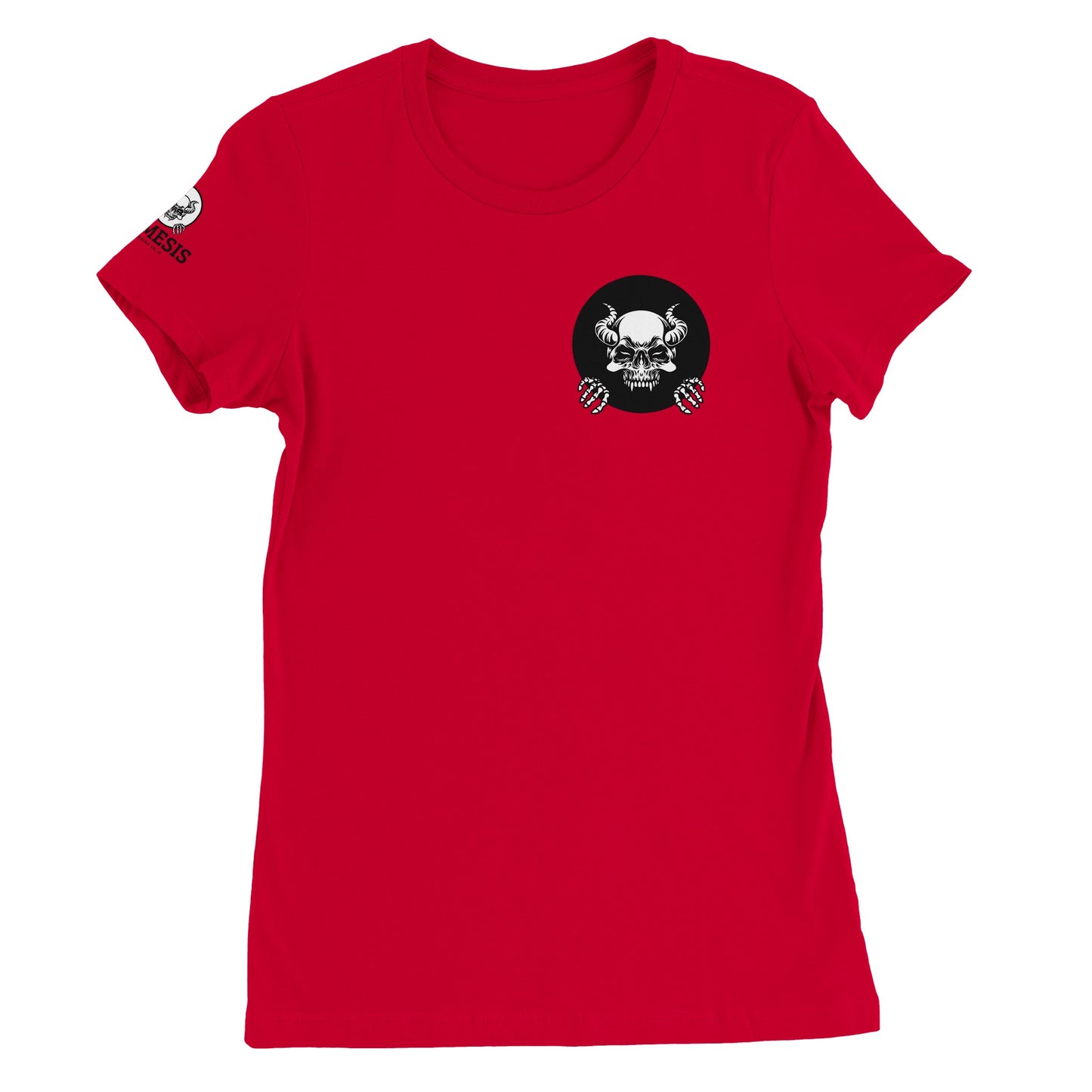 The "Here We Logo" Premium Women's Crewneck T-shirt